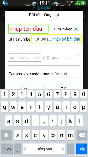 Hướng Dẫn Đổi Tên File Hàng Loạt Trên Android